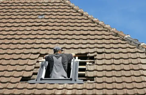 Pose de velux - Voué